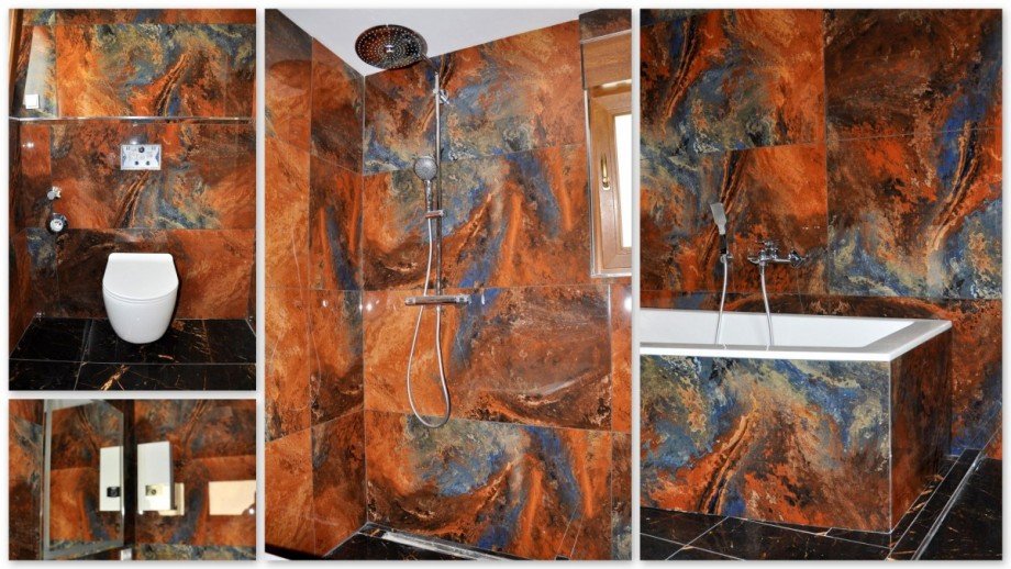 Collage Bad Etagenwohnung Herdecke