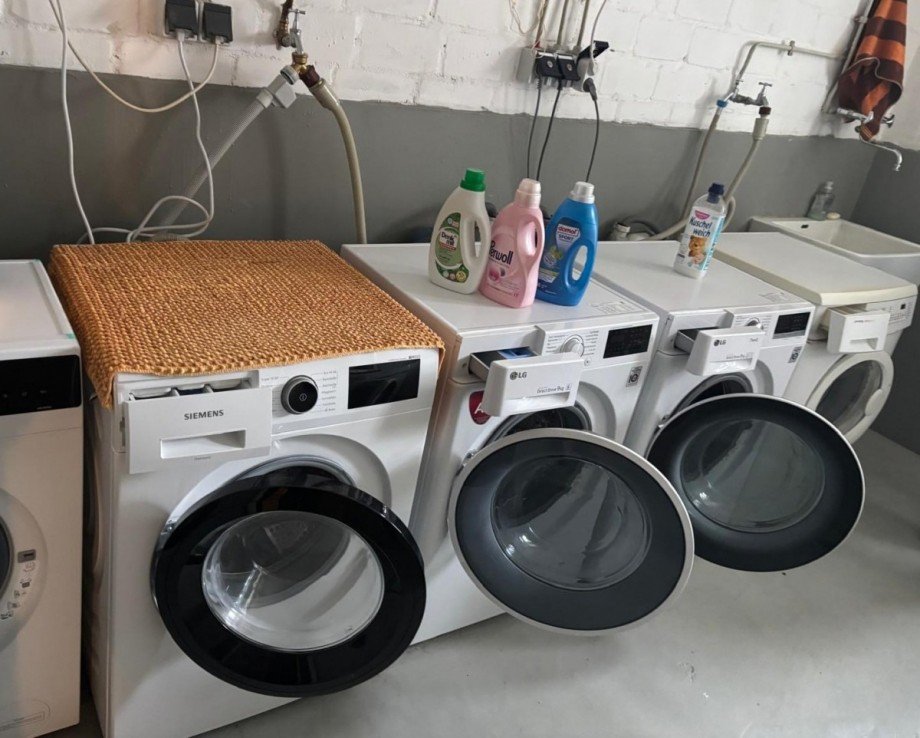 Blick in die Waschk�che Mehrfamilienhaus Essen