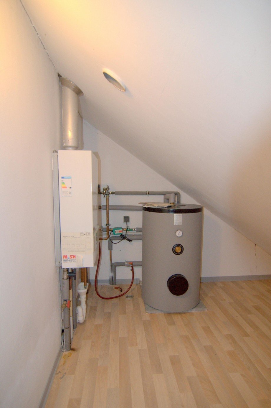Spitzboden mit Heizung Reihenmittelhaus Holzwickede