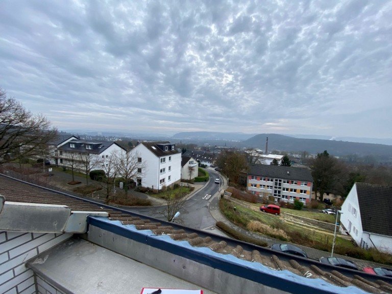 Panorama-Blick Herdecke Dachgeschosswohnung *reserviert* Wohnen mit Panoramablick